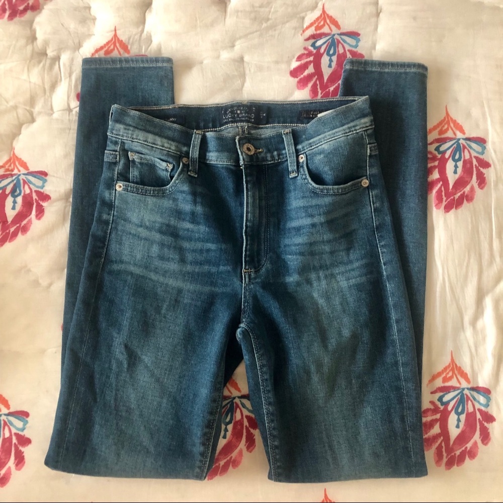Lucky Brand High-Rise Skinny Jeans